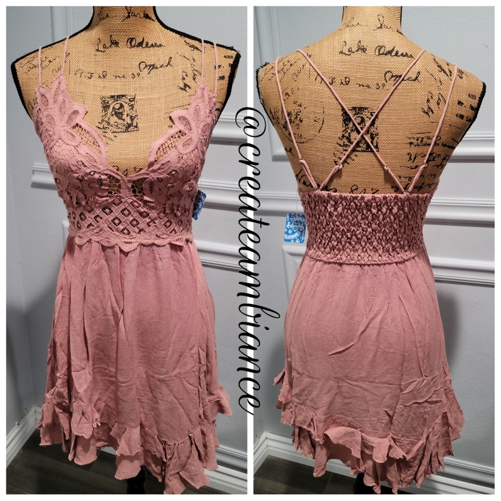 Free People Adella Slip Dress - Picture 5 of 6